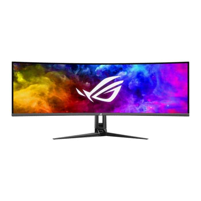 ASUS 49" DQHD 144Hz Curved G-SYNC Compatible QD-OLED UltraWide Gaming Monitor